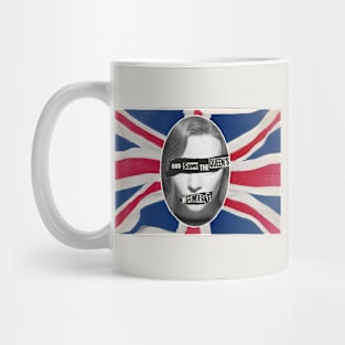 Queen's Gambit Beth Harmon God Save the Queen Mug
